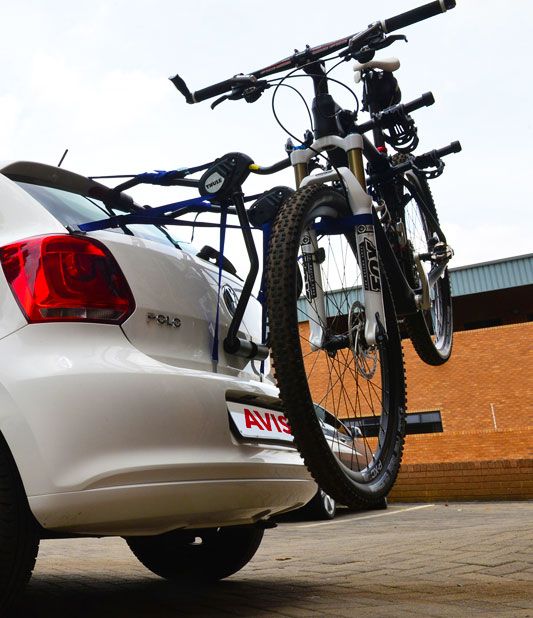 Add a bike rack to your Avis car rental