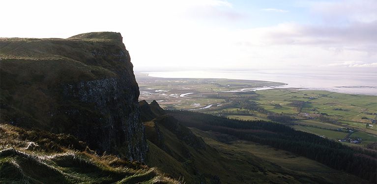 Binevenagh in Northern Ireland
