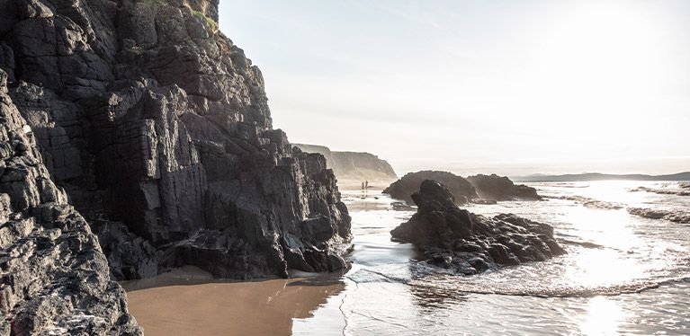 Downhill Strand in County Londonderry