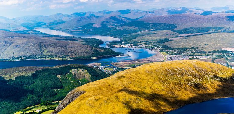 paysage montagneux en Ecosse