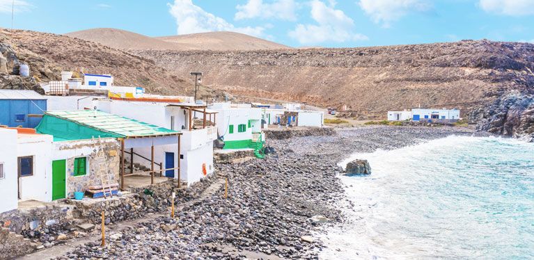 Fischerdorf in Fuerteventura