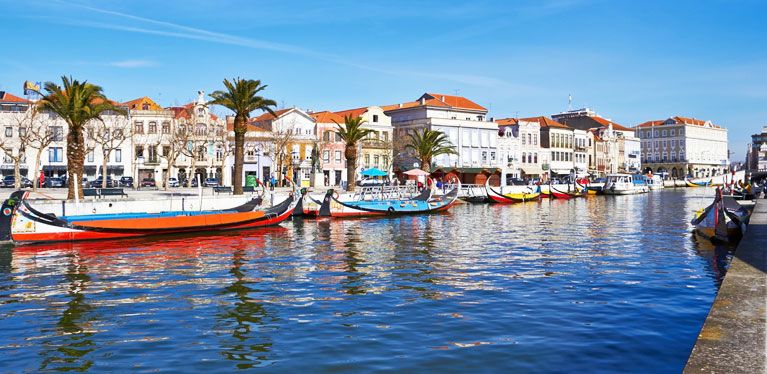 Boote in Aveiro