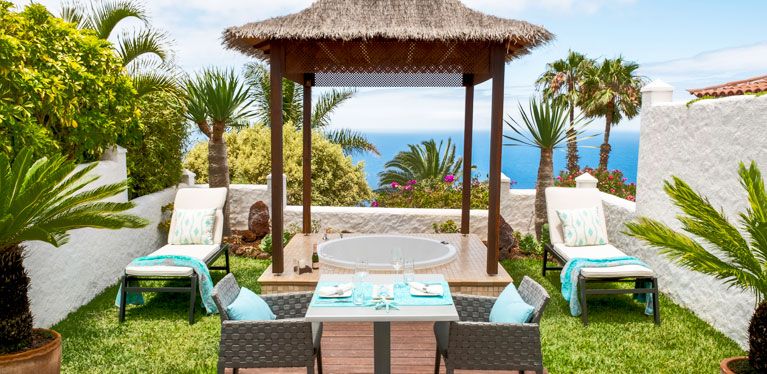 Das Jardin de la Paz am Puntillo del Sol
