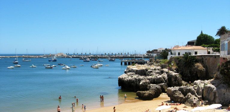 Plage typique Lisbonne