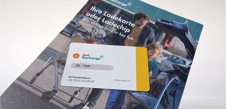 Shell Recharge Karte - Avis Autovermietung