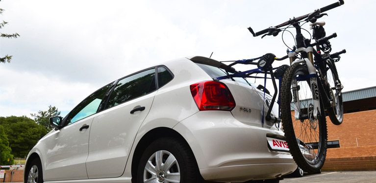 Add a bike rack to your Cycle Tour car rental booking