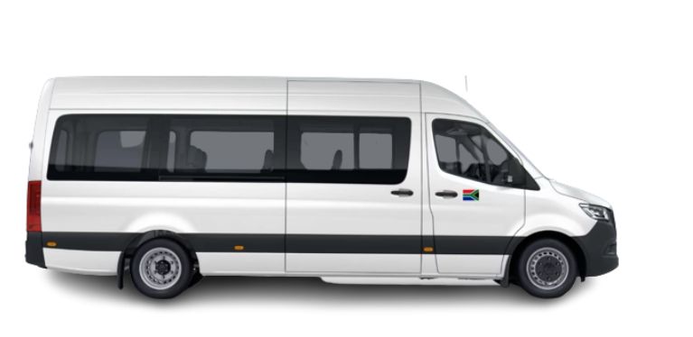 Mercedes Benz Sprinter rental in Johannesburg