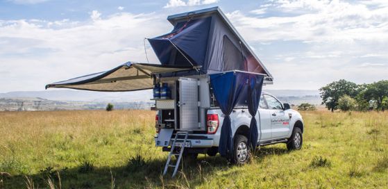 ford ranger luxury safari camper