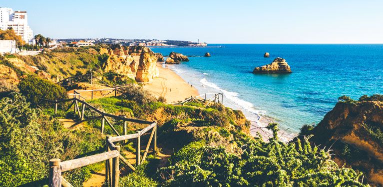 La côte sud du Portugal