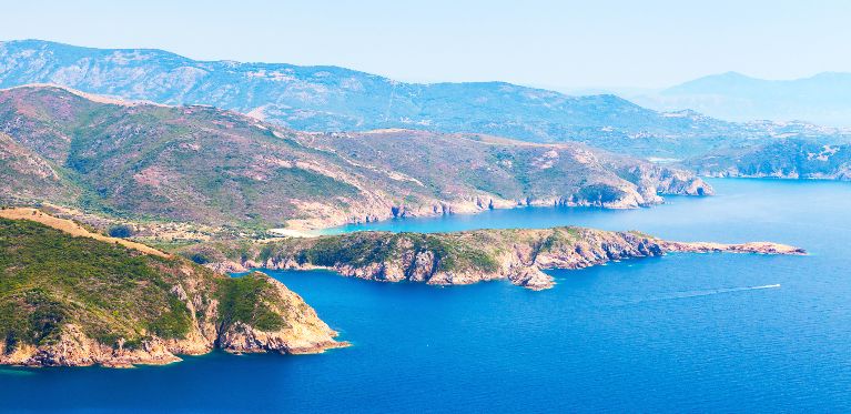 côte sud de la corse