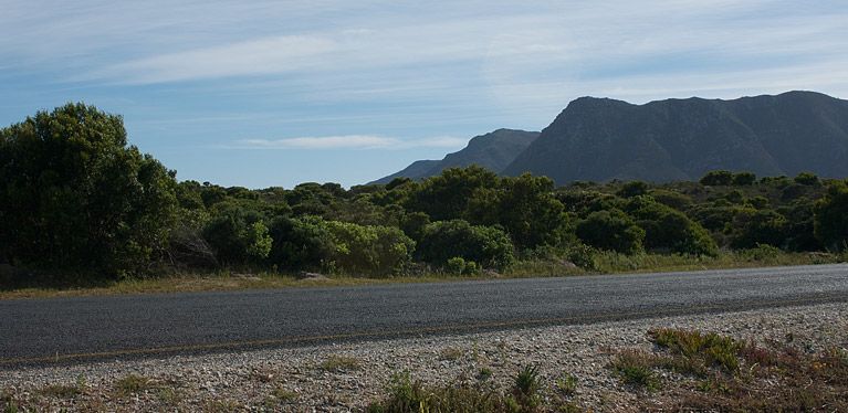 Gaansbaai Mountain Range