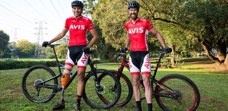 Reuben and Kevin ready to take on the Absa Cape Epic