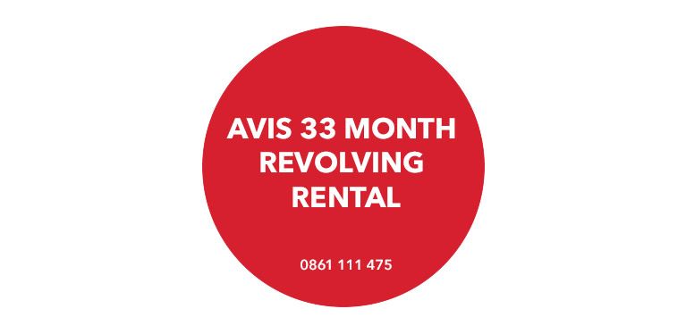 Avis 33 month revolving car hire