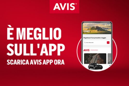 La nuova app di Avis