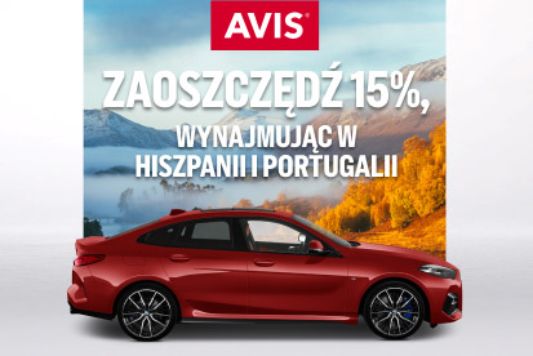 Słoneczne oszczędności: 15% zniżki na wynajem auta w Hiszpanii/Portugalii