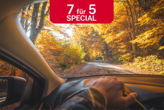 Herbst-Special: 7 Tage zum Preis von 5