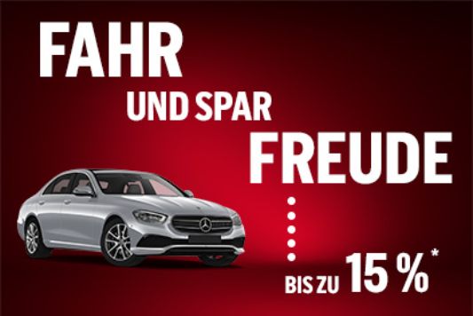 Clever sparen – Jetzt bis zu 15 % sichern