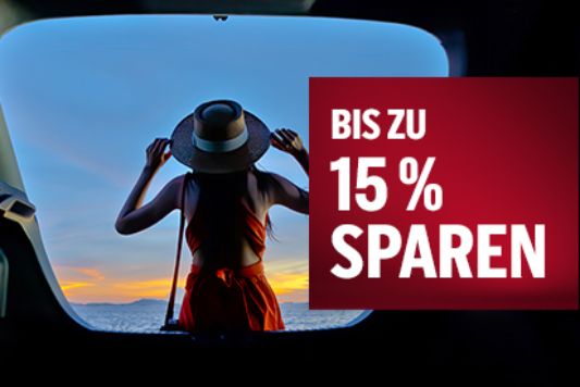 Länger fahren, mehr sparen – Jetzt bis zu 15 % sichern