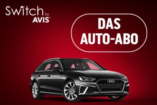 Avis Switch: Auto-Abo inklusive 2.500 Kilometer