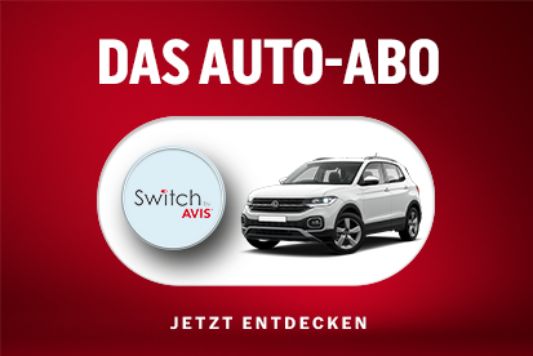 Avis Switch: Auto-Abo inklusive 2.500 Kilometer