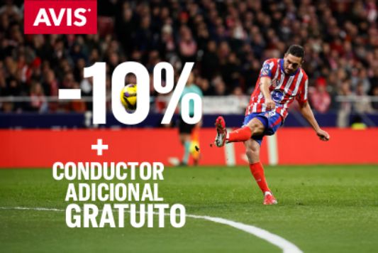 Descuento rojiblanco AVIS