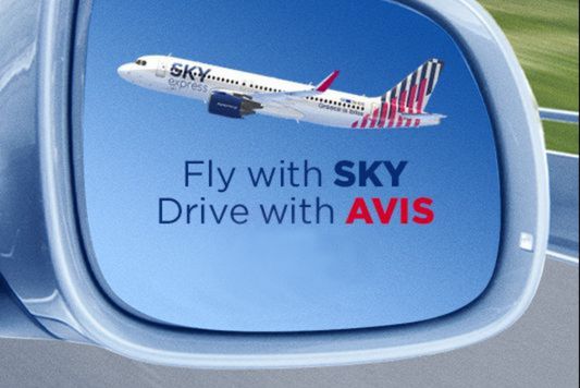 Explore Greece with Avis & Sky Express