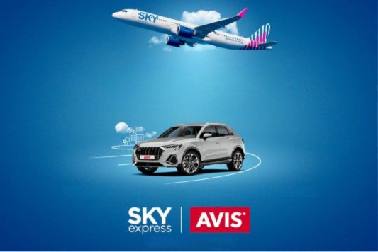 Explore Greece with Avis & SKY Express
