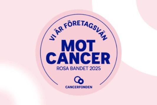 Avis är cancerfondens rosa företagsvän 2025