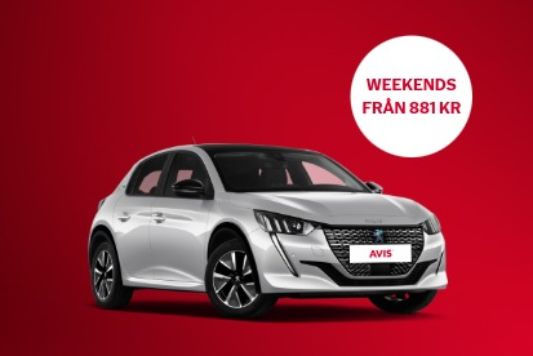 Weekends från 881 kr/helg