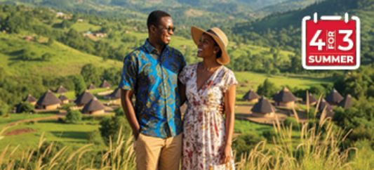 Enjoy a 4-For-3 Summer in Eswatini