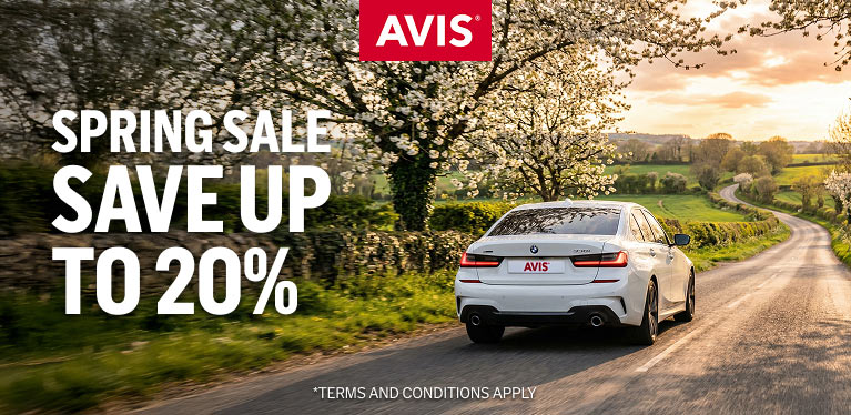 Book now to save 20% on your 2026 car hire