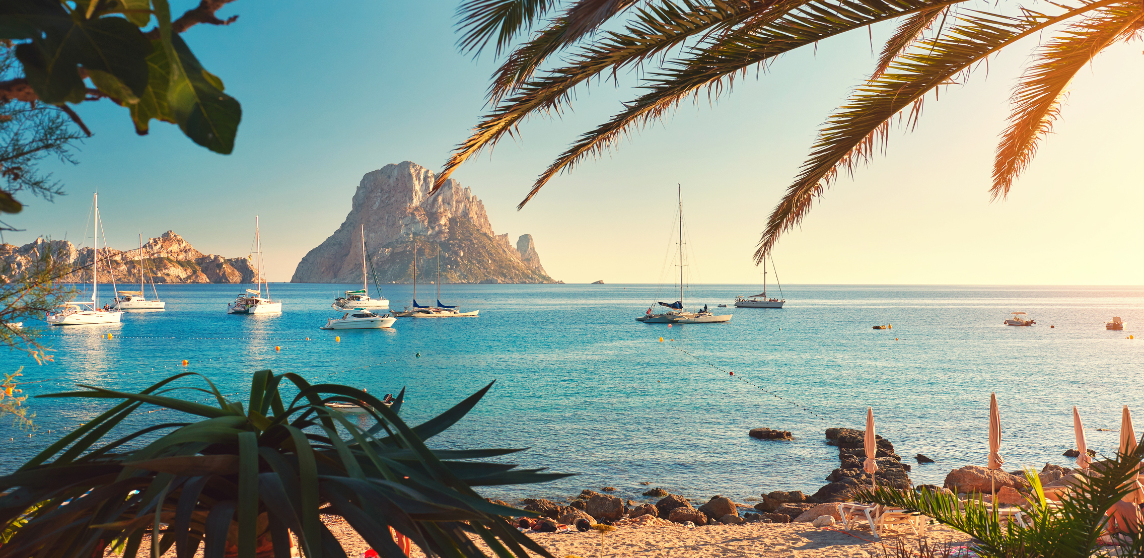 Cala d'Hort beach, Ibiza