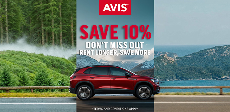 Longer Trips, Bigger Savings – Up to 10% off