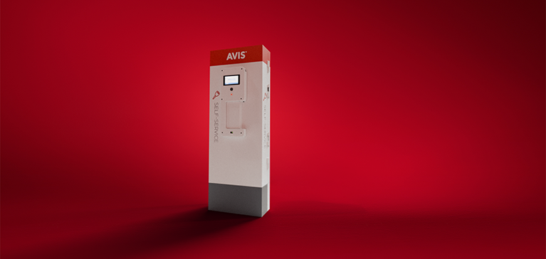 The Avis self-service kiosk. Forget queuing for car hire. Be on your way in seconds.