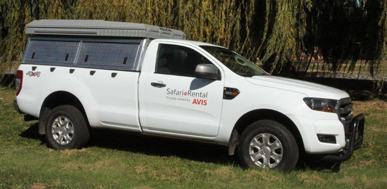 Ford Ranger value camper for hire from Avis Safari Rental