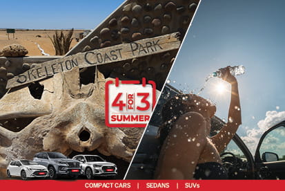 See more of Namibia with Avis 4-For-3 Summer