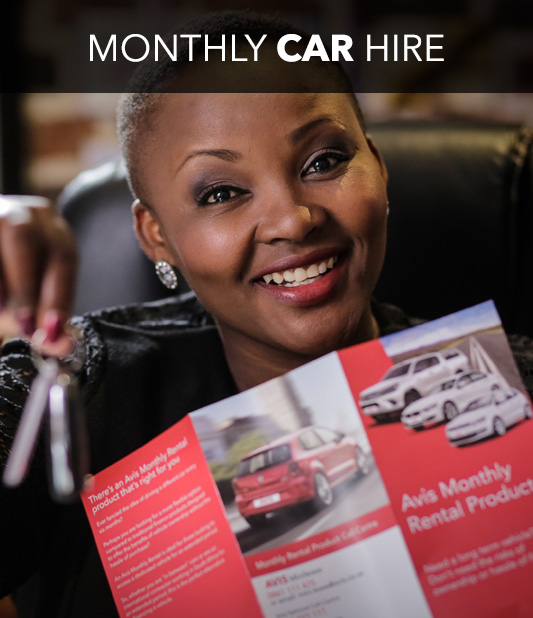 Monthly Car Rental Long Term Car Hire Avis South Africa