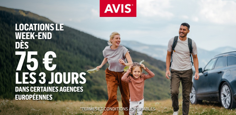 Évadez-vous le temps d’un long week-end dès 75€
