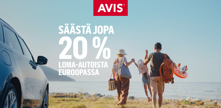 Säästä alkukesän alennusmyynnissämme jopa 20 %