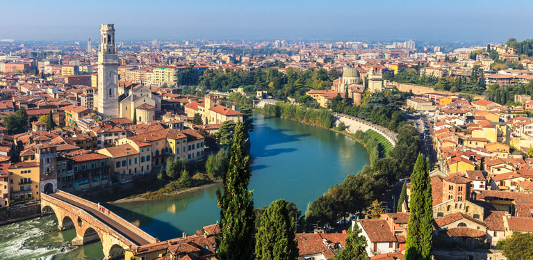 Avis car rental stations are located at Verona Airport and in the city centre