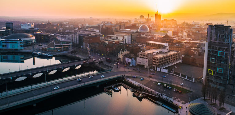 Avis car rental at Belfast City Airport