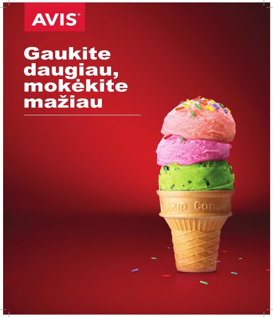 Avis nuomos voučeris