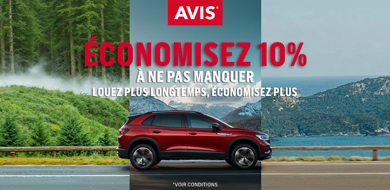 Voyages plus longs, économies plus importantes – Jusqu'à 10 % de réduction