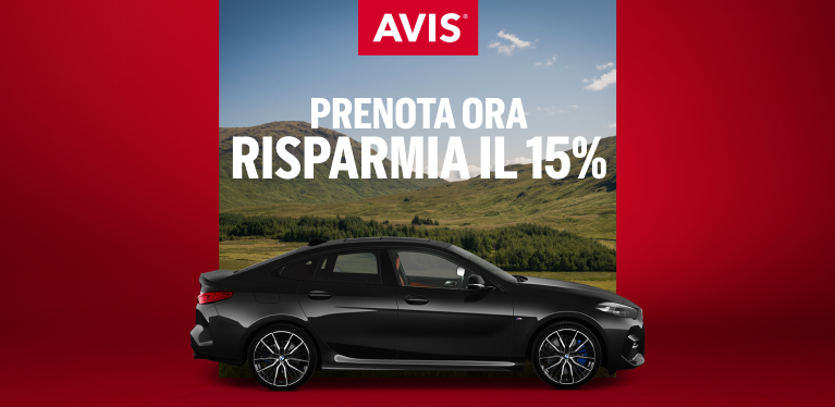 Noleggia con il 15% di sconto fino all’inverno