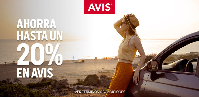 Hasta −20 % en alquiler de coches en toda Europa