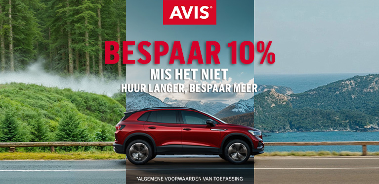  Langere reizen, grotere besparingen – tot 10% korting