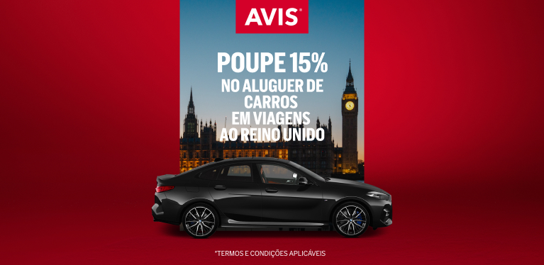 Reserve já para poupar 15% no seu aluguer de carros em março 
