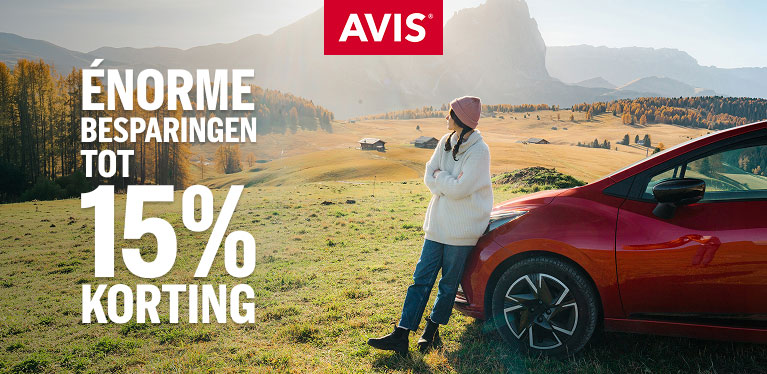 Bespaar NU tot 20% op autoverhuur in Europa
