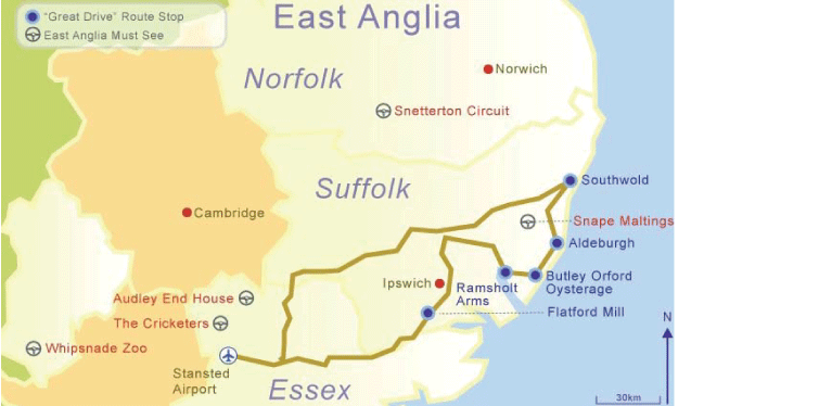 Car Hire East Anglia with Avis. Discover an under-visited part of England with an Avis car.