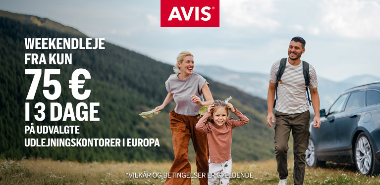 Tag af sted på en lang weekend fra kun 75 €